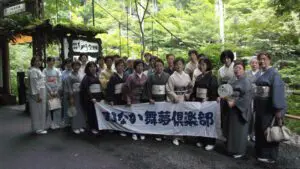 京都まるなか・着物を着て楽しむ会集合写真