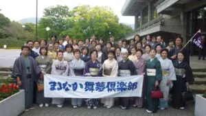 京都まるなか・着物を着て楽しむ会集合写真