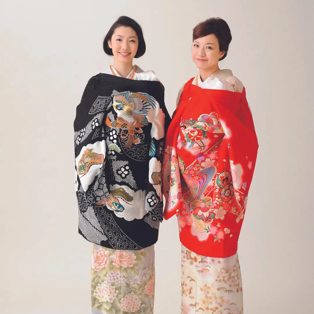 着物姿の女性二人