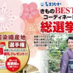 全国染職産地選手権、きものBESTコーディネート総選挙!!