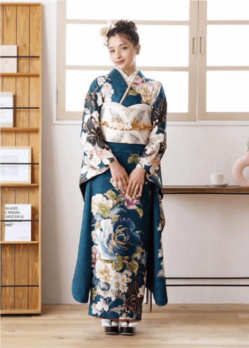 2024年・2025年・2026年振袖コレクション - 緑色の振袖