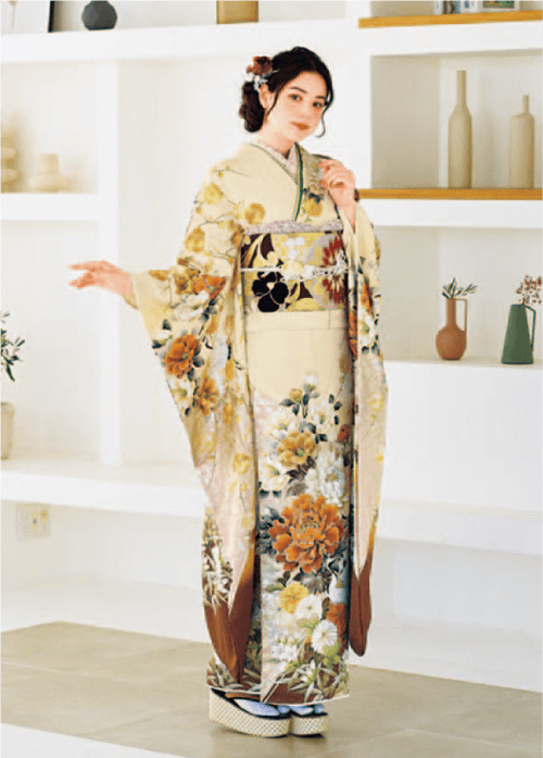 2024年・2025年・2026年振袖コレクション - 大人っぽい花柄の振袖