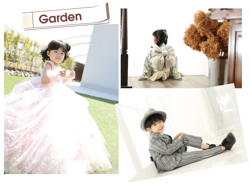 ガーデンフォロスタジオ、撮影