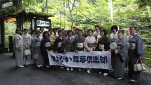 京都まるなか・着物を着て楽しむ会集合写真
